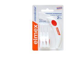 ELMEX INTERDENTAL SCOVOLINO INTERDENTALE 2 MM 6 TESTINE + MANICO - Farma Nice