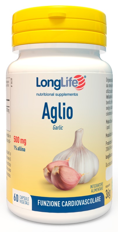 LONGLIFE AGLIO 60 CAPSULE VEGETALI - Farma Nice