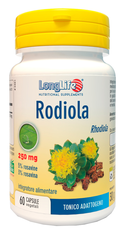 LONGLIFE RODIOLA 60 CAPSULE VEGETALI - Farma Nice