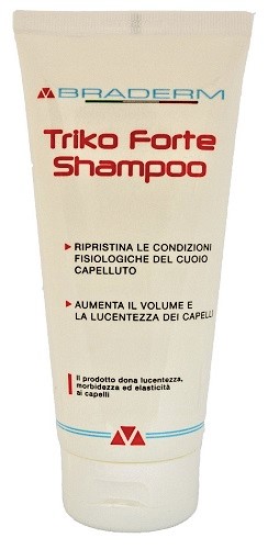 TRIKO FORTE SHAMPOO 200 ML BRADERM - Farma Nice
