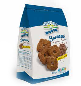 HAPPY FARM BISCOTTI SARACENI 300 G - Farma Nice