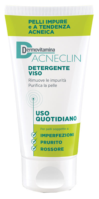 DERMOVITAMINA ACNECLIN DETERGENTE VISO 200 ML - Farma Nice