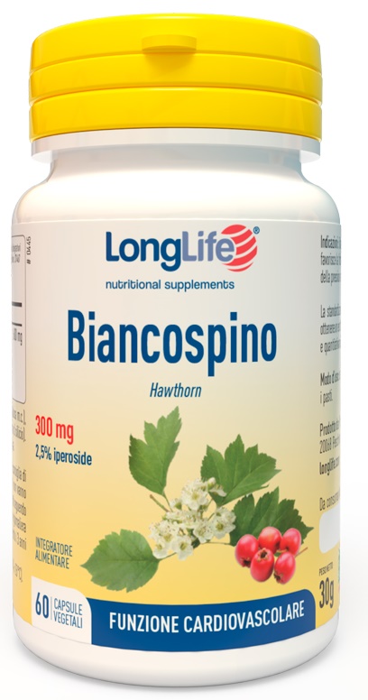 LONGLIFE BIANCOSPINO 60 CAPSULE VEGETALI - Farma Nice