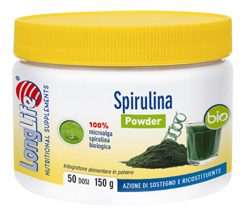 LONGLIFE SPIRULINA BIO 150 G - Farma Nice