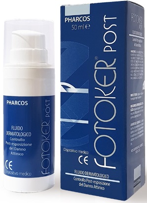 FLUIDO CONTROLLO POST ESPOSIZIONE DANNO ATTINICO FOTOKER POST PHARCOS 50 ML - Farma Nice
