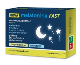 NOVA MELATONINA FAST 45 COMPRESSE 1MG DI MELATONINA - Farma Nice