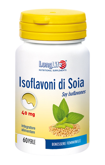LONGLIFE ISOFLAVONI SOIA 60 PERLE - Farma Nice