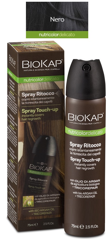 BIOS LINE BIOKAP NUTRICDEL SPRAY RITOCCO NERO 75 ML - Farma Nice