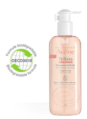 EAU THERMALE AVENE TRIXERA NUTRITION DETERGENTE NUTRI-FLUIDO 400 ML - Farma Nice