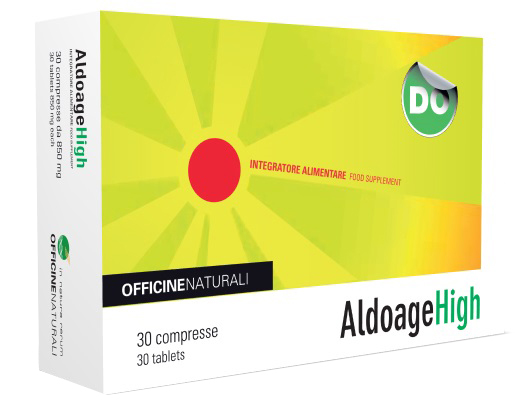 ALDOAGE HIGH 30 COMPRESSE 850 MG - Farma Nice