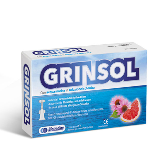GRINSOL 15 FIALE X 5 ML - Farma Nice