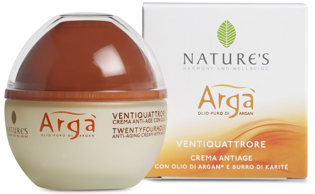 ARGA' CREMA VENTIQUATTRO ORE ANTIAGE 50 ML NATURE'S - Farma Nice