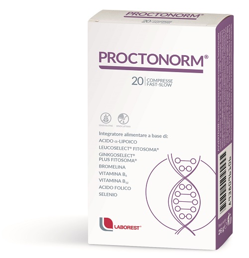 PROCTONORM 20 COMPRESSE - Farma Nice