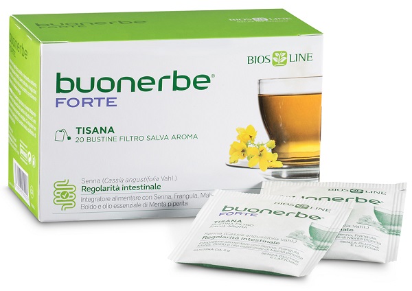 BIOSLINE BUONERBE REGOLA TISANA 20 BUSTINE - Farma Nice