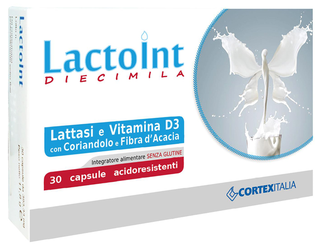 LACTOINT DIECIMILA 30 CAPSULE ACIDORESISTENTI SENZA GLUTINE - Farma Nice