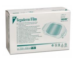 MEDICAZIONE TRASPARENTE STERILE SEMIPERMEABILE IN POLIURETANO TEGADERM FILM CM10X12 5 PEZZI - Farma Nice