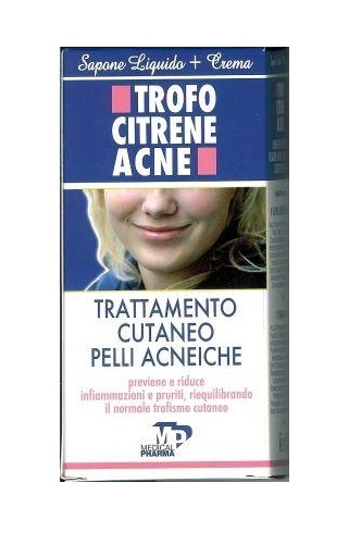 TROFOCITRENE ACNE SAPONE LIQUIDO + CREMA - Farma Nice