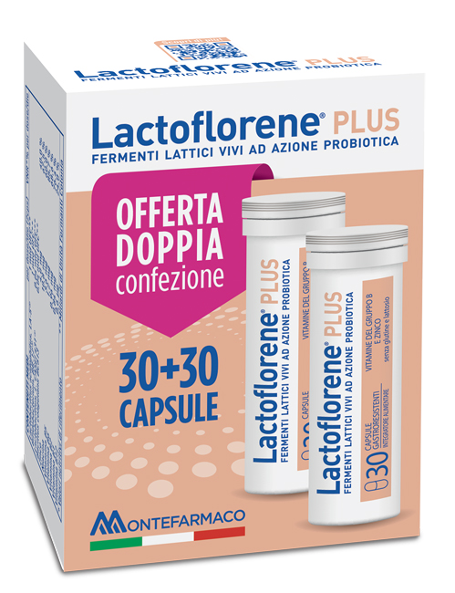 LACTOFLORENE PLUS BIPACK 30 CAPSULE 26,40 G - Farma Nice