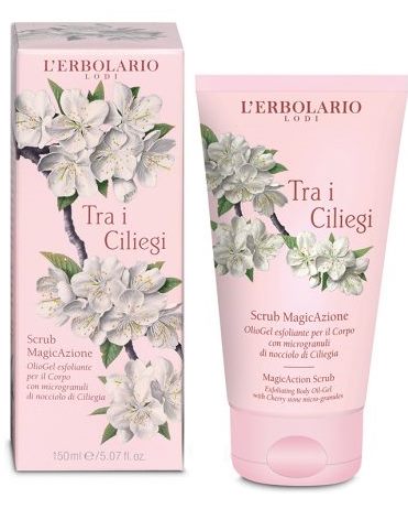 TRA I CILIEGI SCRUB MAGICAZIONE OLIOGEL ESFOLIANTE CORPO 150 ML - Farma Nice