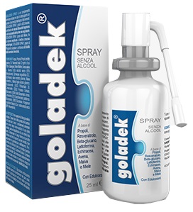 GOLADEK SPRAY NO ALCOOL 25 ML - Farma Nice