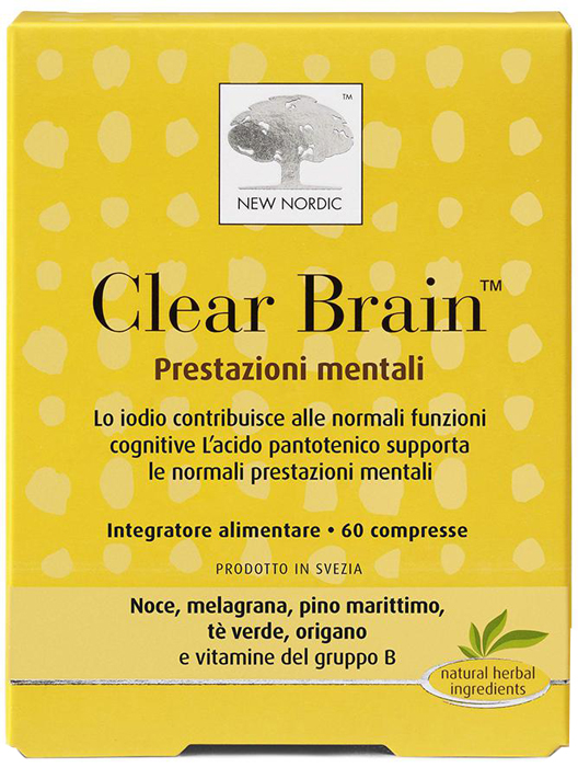 CLEAR BRAIN 60 COMPRESSE - Farma Nice
