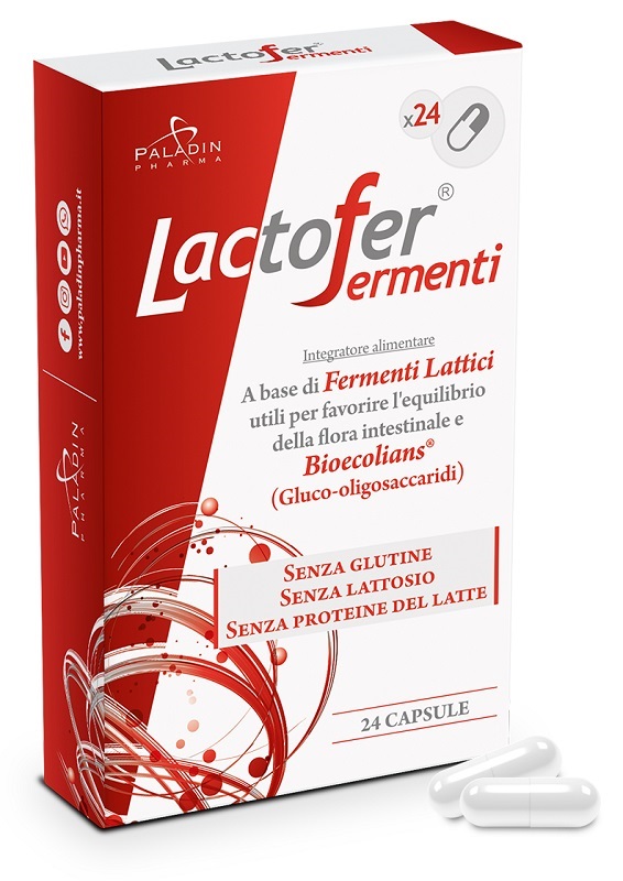 LACTOFER FERMENTI 24 CAPSULE - Farma Nice