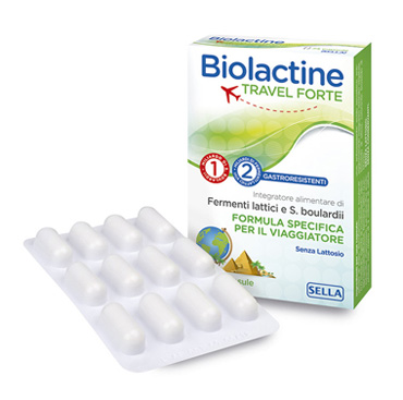 BIOLACTINE TRAVEL FORTE 24 CAPSULE - Farma Nice