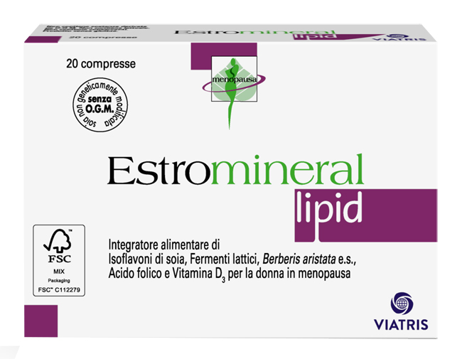 ESTROMINERAL LIPID 20 COMPRESSE - Farma Nice