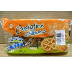 HAPPY FARM CROSTATA DI ALBICOCCHE SENZA GLUTINE 180 G - Farma Nice
