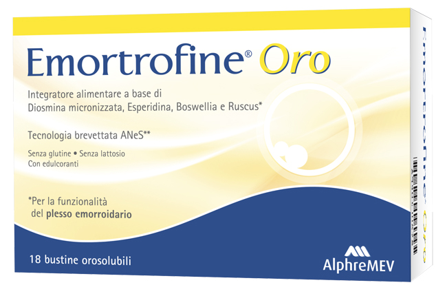 EMORTROFINE ORO 18 BUSTINE DA 3 G - Farma Nice