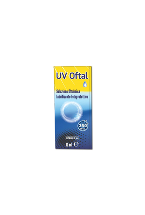 UV OFTAL SOLUZIONE OFTALMICA LUBRIFICANTE FOTOPROTETTIVA 10 ML - Farma Nice