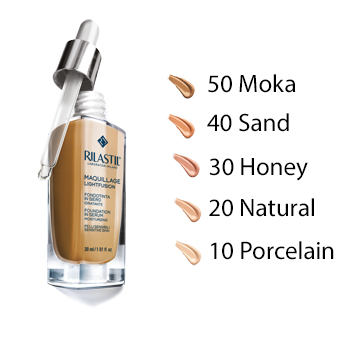 RILASTIL MAQUILLAGE FONDOTINTA SIERO IDRATANTE PROTETTIVO 20 30 ML - Farma Nice