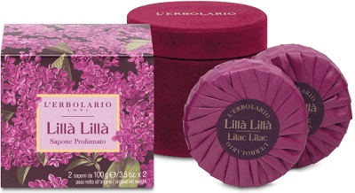 LILLA' LILLA' SAPONE EDIZIONE LIMITATA SCATOLA VELLUTO 2 PEZZI 100 G - Farma Nice