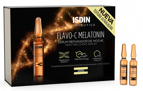 ISDINCEUTICS FLAVO C MELATONIN 10 FIALE - Farma Nice