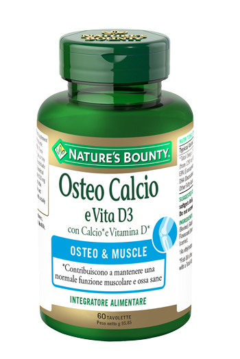 OSTEO CALCIO D3 60 TAVOLETTE - Farma Nice