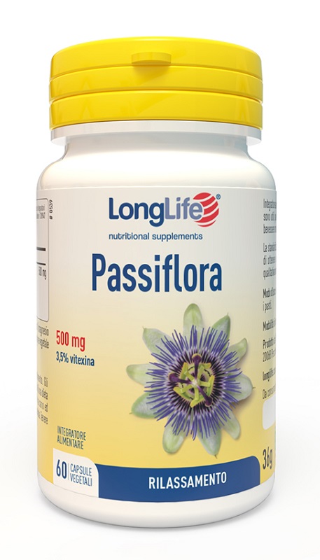 LONGLIFE PASSIFLORA 60 CAPSULE VEGETALI - Farma Nice