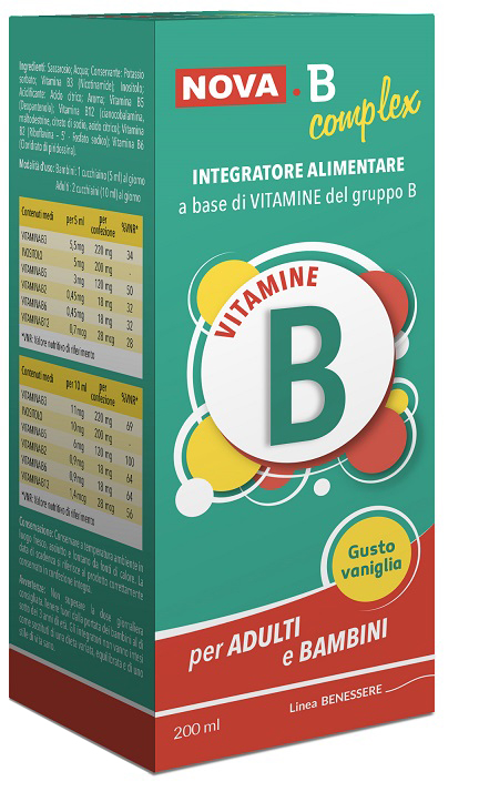 NOVA B SCIROPPO 200 ML - Farma Nice