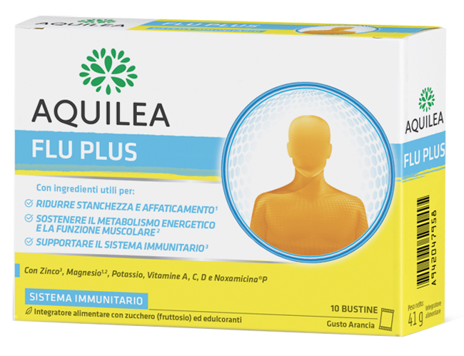 AQUILEA FLU PLUS 10 BUSTINE - Farma Nice