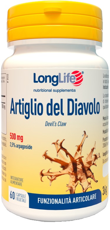 LONGLIFE ARTIGLIO DEL DIAVOLO 2% 60 CAPSULE - Farma Nice