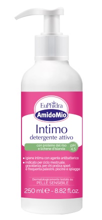 EUPHIDRA AMIDOMIO INTIMO DETERGENTE ATTIVO 250 ML - Farma Nice