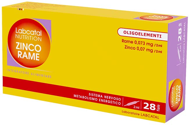 LABCATAL NUTRITION ZINCO RAME 28 FIALE 2 ML - Farma Nice