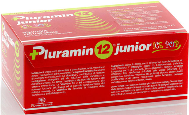 PLURAMIN12 JUNIOR 14 STICK PACK 12 ML - Farma Nice