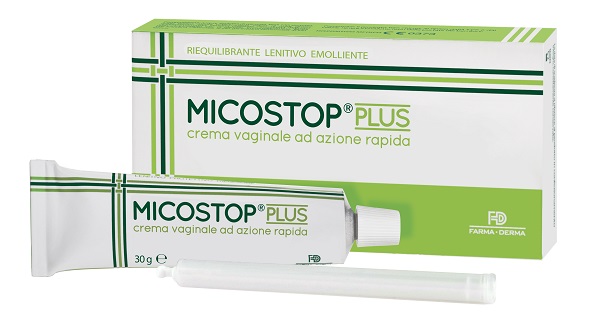 MICOSTOP PLUS CREMA VAGINALE 30 G + 6 APPLICATORI MONOUSO - Farma Nice