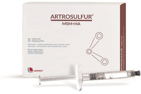 ARTROSULFUR MSM+HA 3 SIRINGHE PRERIEMPITE - Farma Nice