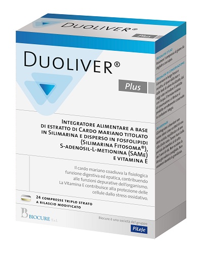 DUOLIVER PLUS 24 COMPRESSE - Farma Nice