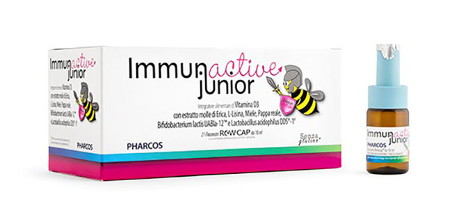 IMMUNACTIVE JUNIOR PHARCOS 21 FIALE 10 ML - Farma Nice