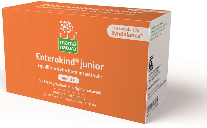 MAMA NATURA ENTEROKIND JUNIOR 10 FLACONCINI 10 ML - Farma Nice