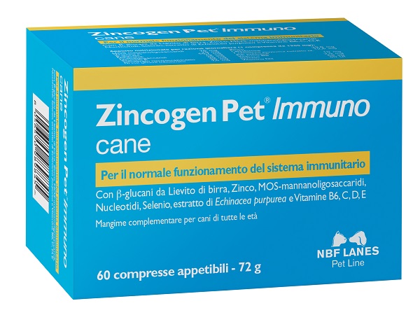 ZINCOGEN PET IMMUNO 60 COMPRESSE - Farma Nice