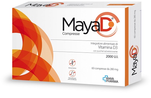 MAYA D 60 COMPRESSE MASTICABILI DA 280 MG - Farma Nice