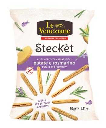 LE VENEZIANE STECKET PATATE ROSMARINO 60 G - Farma Nice